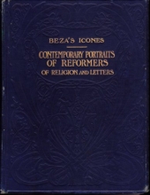 Cover art for Beza's Icones .  Contemporary Portraits of Reformers of Religion and Letters...