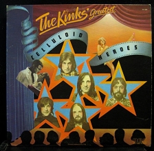 Cover art for KINKS greatest celluloid heroes LP Mint- AYL1-3869 RCA USA Vinyl 1976 Record