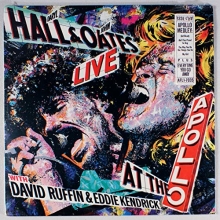 Cover art for Live at the Apollo with David Ruffin & Eddie Kendrick (1985) / Vinyl record [Vinyl-LP]