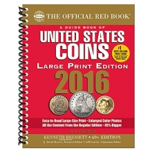 Cover art for A Guide Book of United States Coins 2016 Large Print