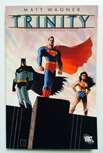 Cover art for Batman/Superman/Wonder Woman : Trinity (Paperback)--by Matt Wagner [2005 Edition]