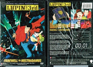 Cover art for Lupin the 3rd - Farewell to Nostradamus