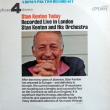 Cover art for Stan Kenton Today Recorded Live in London (2 LP Set) What Are You Doing The Rest Of Your Life; Chiapas; Opus In Pastels; Malaguena; Artistry In Percussion; Yesterday; Fringe Benefit; Bogota; Intermission Riff & 9 More