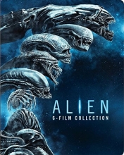 Cover art for Alien: 6 Film Collection [SteelBook] [Blu-ray + Digital]