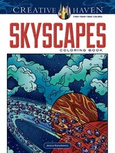 Cover art for Creative Haven SkyScapes Coloring Book (Creative Haven Coloring Books)