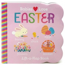 Cover art for Easter Chunky Lift-a-Flap Board Book (Babies Love)