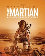 Cover art for The Martian [Includes Digital Copy] [Extended Edition] [Blu-ray] [SteelBook] [2015]