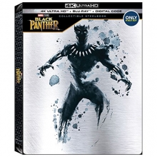Cover art for Black Panther 4k Ultra Hd + Blu-ray Best Buy Steelbook Hdr Avengers Infinity War