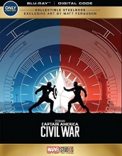 Cover art for Captain America Civil War Best Buy Exclusive Steelbook