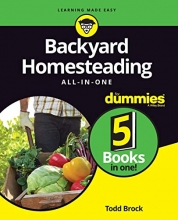 Cover art for Backyard Homesteading All-in-One For Dummies