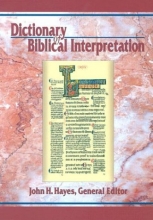 Cover art for Dictionary of Biblical Interpretation