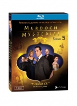Cover art for Murdoch Mysteries, Season Five [Blu-ray]