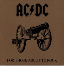 Cover art for AC/DC - For Those About to Rock We Salute You (Vinyl/LP)