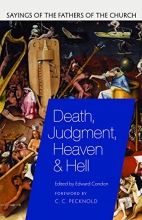 Cover art for Death, Judgment, Heaven, and Hell: Sayings of the Fathers of the Church