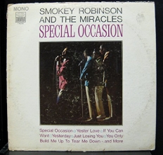 Cover art for Smokey Robinson & Miracles ~ Special Occasion LP Vinyl Record (57698)