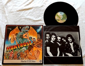 Cover art for Warner Bros. Presents Montrose LP - Warner Brothers Records 1975 - FIRST PRESSING - Deadwax has "KENDUN - IF IT'S WORTH PLAYING... IT'S WORTH PLAYING LOUD"