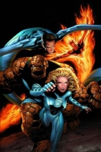 Cover art for Ultimate Fantastic Four, Vol. 5: Crossover