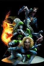 Cover art for Ultimate Fantastic Four, Vol. 6: Frightful