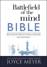 Cover art for Battlefield of the Mind Bible: Renew Your Mind Through the Power of God's Word