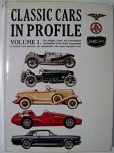 Cover art for Classic Cars in Profile, Vol. 1: Profiles Nos. 1 - 24