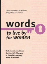 Cover art for Words to Live By for Women (Words to Live by (Bethany House))