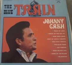 Cover art for The Blue Train [vinyl] Johnny Cash