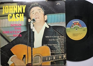 Cover art for Johnny Cash Sings the Greatest Hits: Johnny Cash {Stereo}