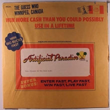 Cover art for artificial paradise LP