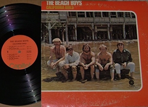 Cover art for CALIFORNIA GIRLS by The Beach Boys [Capitol DF-502] Single LP
