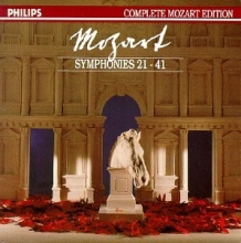 Cover art for Mozart: Symphonies 21-41 (Complete Mozart Edition)