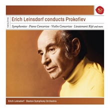 Cover art for Erich Leinsdorf Conducts Prokofiev