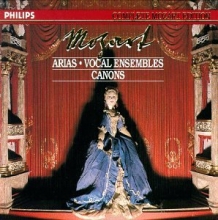 Cover art for Mozart: Arias, Vocal Ensembles & Canons (Philips Complete Mozart Edition, Vol. 23)