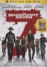 Cover art for The MAGNIFICENT SEVEN / SILVERADO- 2 Movie DVD Set  Denzel Washington, Chris Pratt, Ethan Hawk