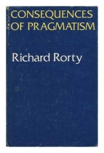 Cover art for Consequences of Pragmatism: Essays, 1972-1980