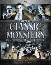 Cover art for Universal Classic Monsters: Complete 30-Film Collection [Blu-ray]