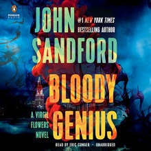 Cover art for Bloody Genius (A Virgil Flowers Novel)