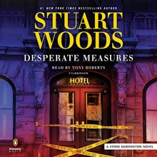 Cover art for Desperate Measures (A Stone Barrington Novel)
