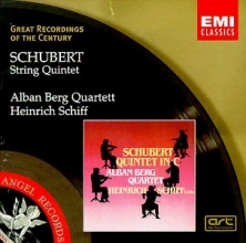 Cover art for Schubert - String Quintet in C / Alban Berg Quartet  Schiff