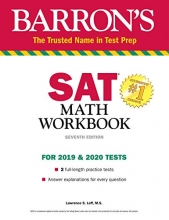 Cover art for Barron's SAT Math Workbook (Barron's Test Prep)