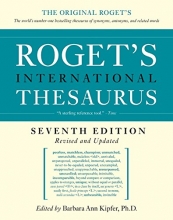 Cover art for Roget's International Thesaurus, 7th Edition