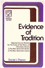 Cover art for Evidence of tradition (Twin Brooks series) (English, Latin and Greek Edition)