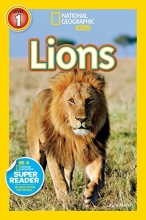 Cover art for National Geographic Readers: Lions