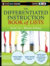 Cover art for The Differentiated Instruction Book of Lists