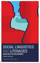 Cover art for Social Linguistics and Literacies