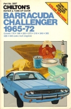 Cover art for Chilton's Repair and Tune-Up Guide: Barracuda and Challenger, 1965-1972