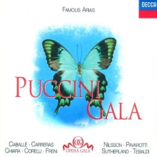 Cover art for Puccini Gala: Famous Arias / Caball, Carreras, et al