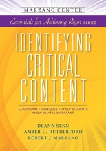 Cover art for Identifying Critical Content: Classroom Strategies to Help Students Know What is Important