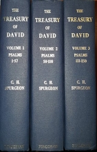 Cover art for The Treasury of David in Three Volumes