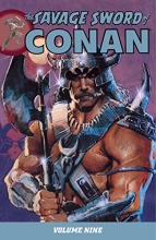 Cover art for The Savage Sword of Conan Volume 9