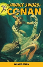 Cover art for The Savage Sword of Conan Volume 7